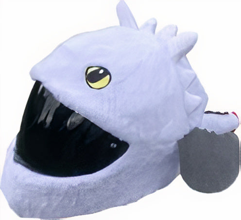 π Funny helmet cover - Light Furry - Helmetcoverstore