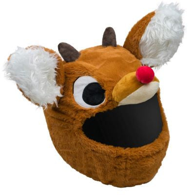 🦌 Funny helmet cover - Reindeer - Helmetcoverstore