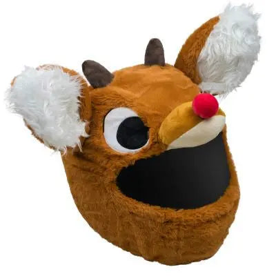 🦌 Funny helmet cover - Reindeer - Helmetcoverstore