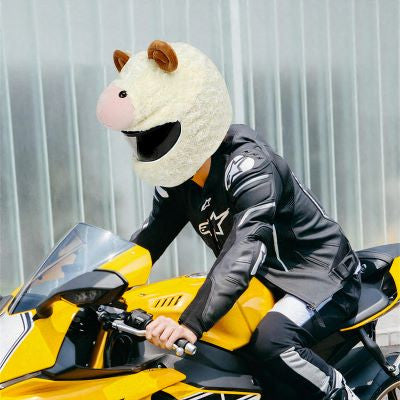 🐐 Funny helmet cover - Goat - Helmetcoverstore