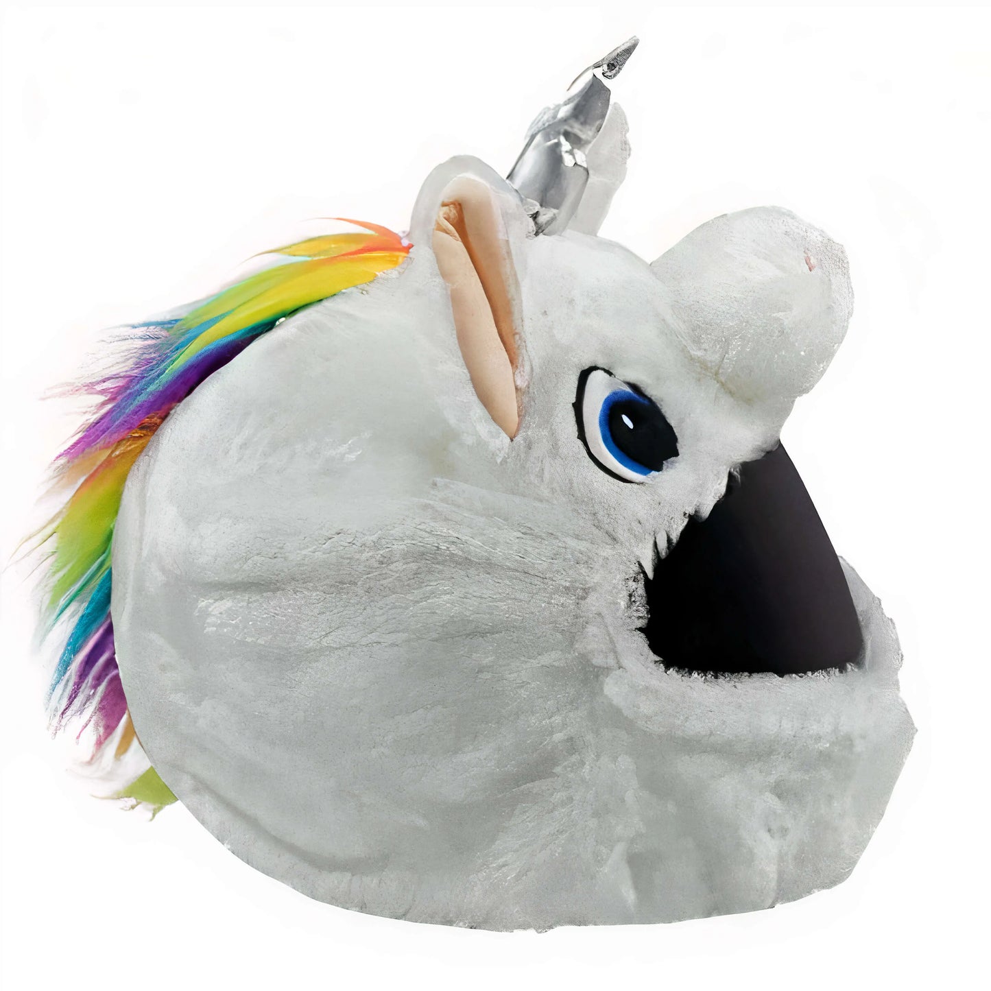 Unicorn helmet cover for helmets side