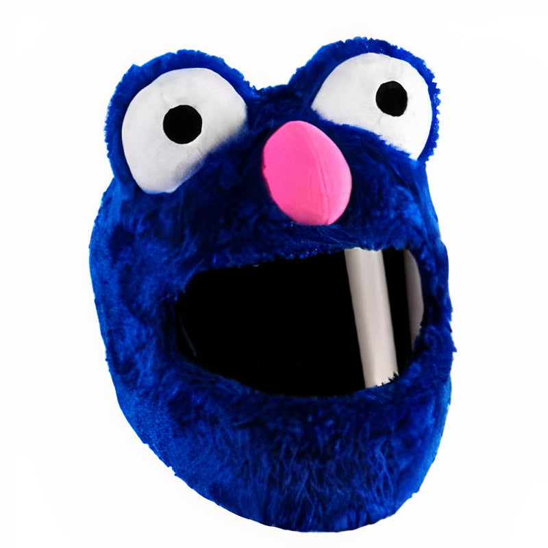 Funny helmet cover - Blue Muppet
