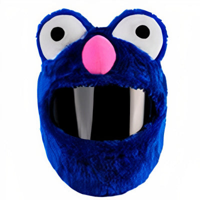 π Funny helmet cover - Blue Muppet - Helmetcoverstore