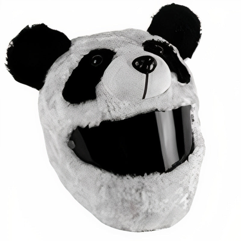 🐼 Funny helmet cover - Panda - Helmetcoverstore