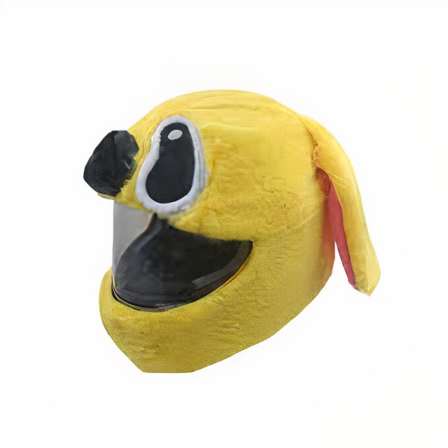 💛Funny helmet cover - Yellow Bunny - Helmetcoverstore
