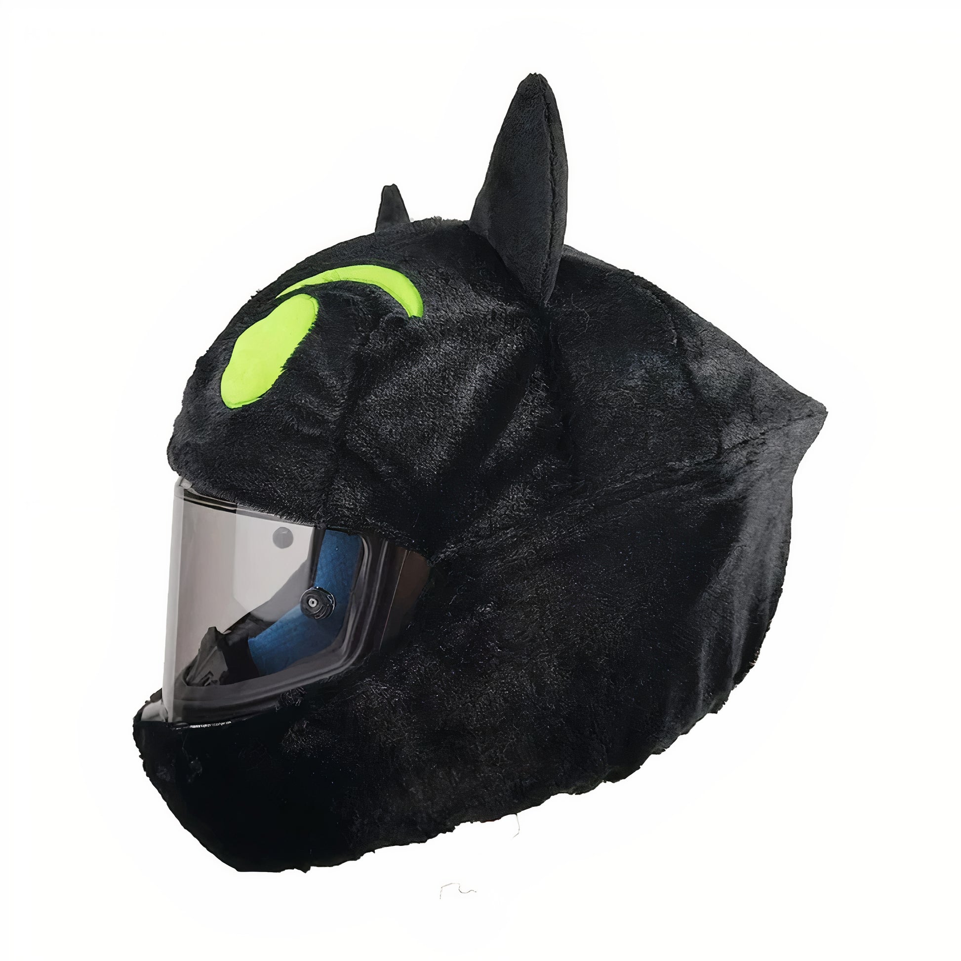 😈 Funny helmet cover - Green Devil - Helmetcoverstore
