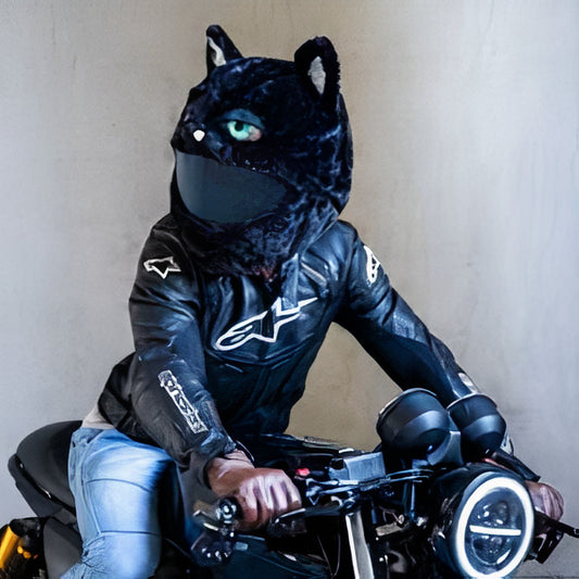 Funny helmet cover - Cat