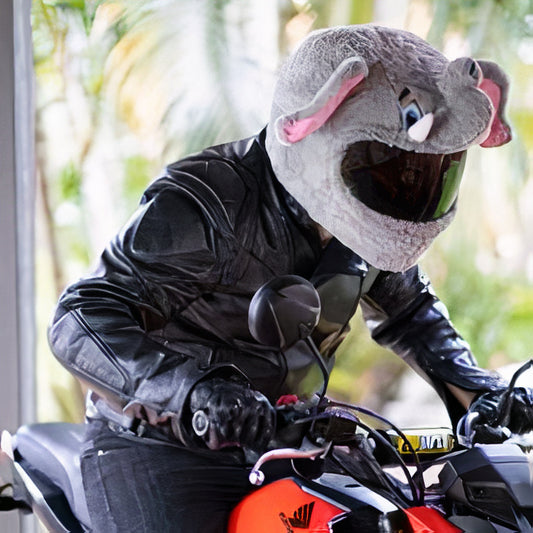 Funny helmet cover - Elephant