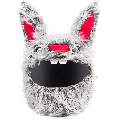 Evil Rabbit helmet cover for helmets front