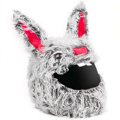Evil Rabbit helmet cover for helmets side