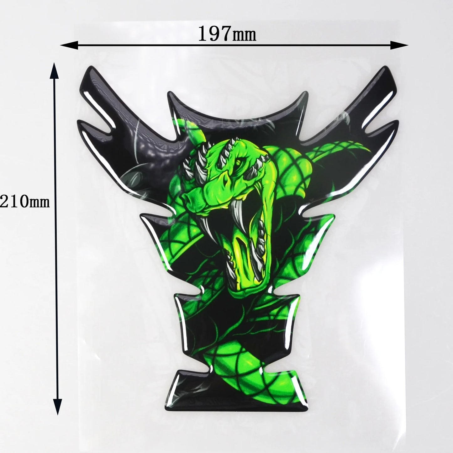 Motorcycle Universal 3D Tank Pad – Premium Fuel Tank Protector + Free Keychain