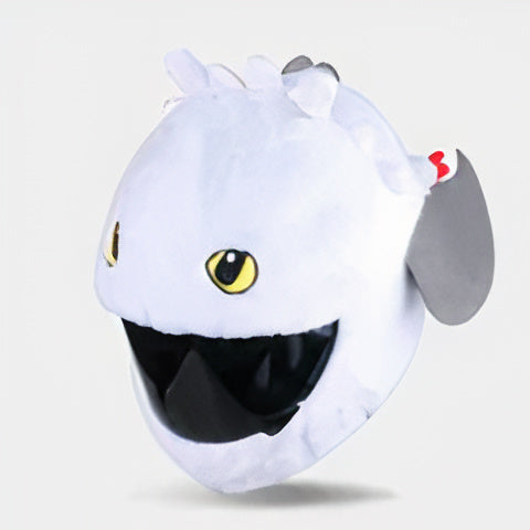 🐉 Funny helmet cover - Light Furry - Helmetcoverstore
