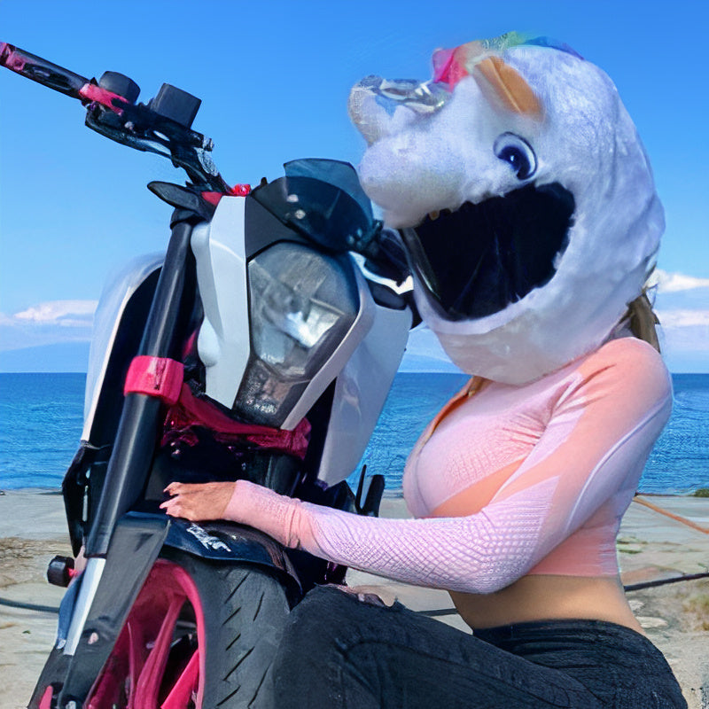 🦄 Funny helmet cover - Unicorn - Helmetcoverstore