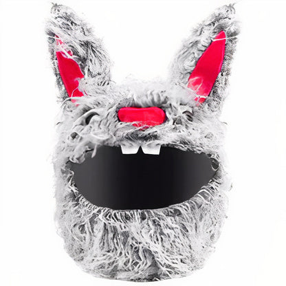 🐰 Funny helmet cover - Evil Bunny - Helmetcoverstore