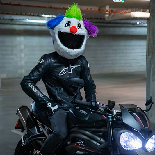 Funny helmet cover - Clown