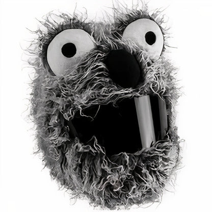 🍪 Funny helmet cover - Old Coockie Monster - Helmetcoverstore