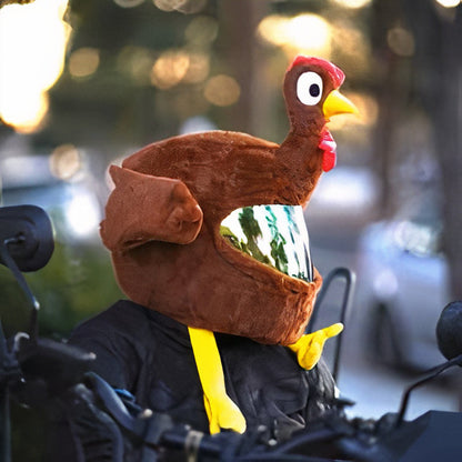🦃 Funny helmet cover - Turkey - Helmetcoverstore