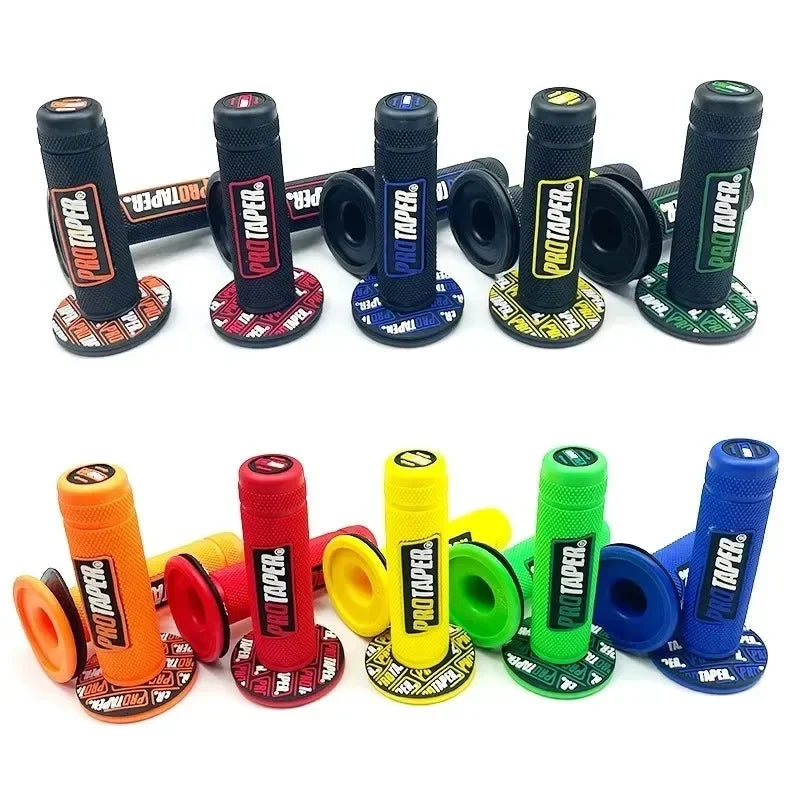 Universal Off‑Road Rubber Grips – Anti‑Slip
