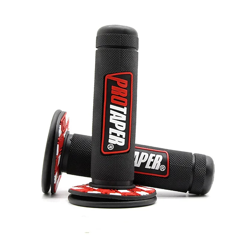 Universal Off‑Road Rubber Grips – Anti‑Slip