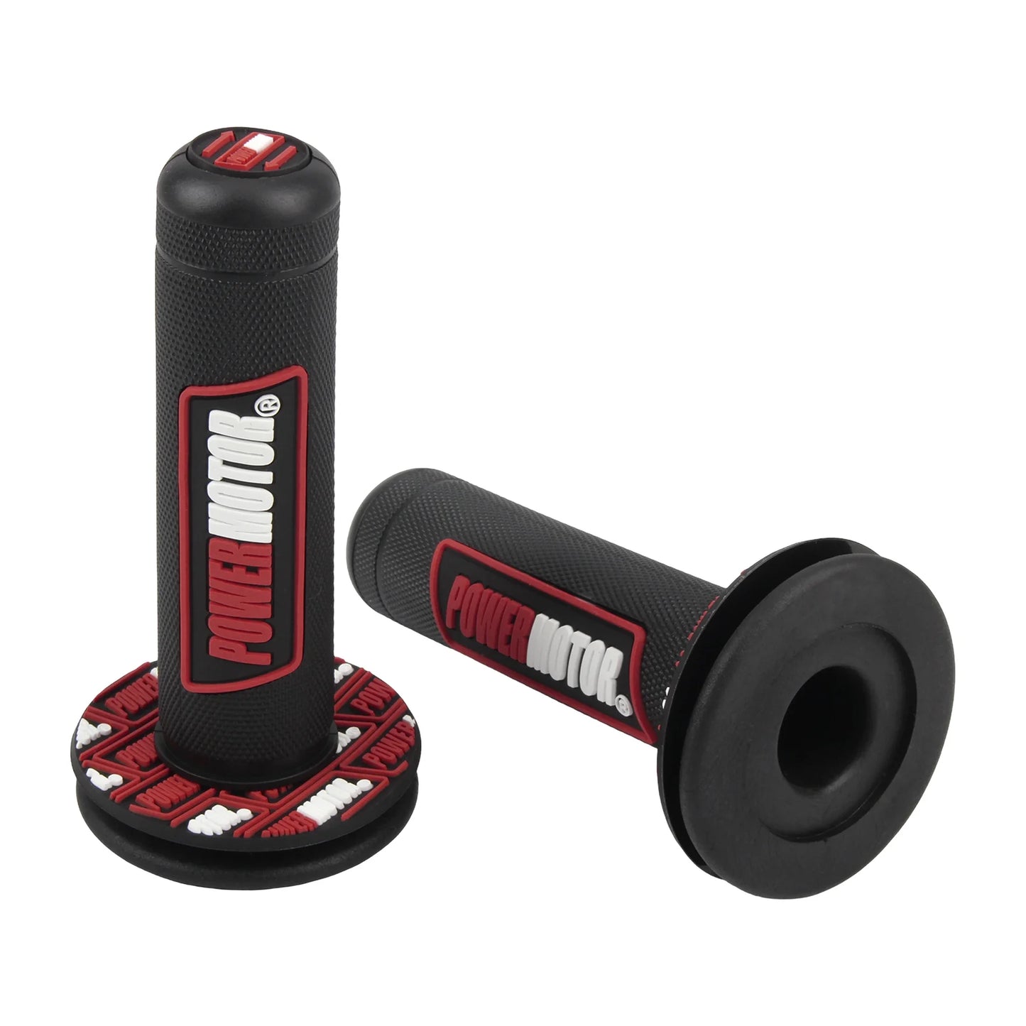 Universal Off‑Road Rubber Grips – Anti‑Slip