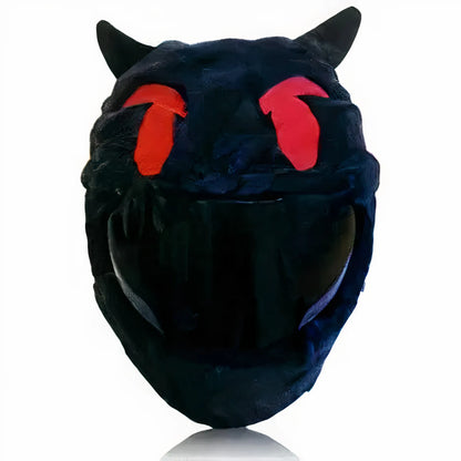devil helmet motorcycle Devil Motorcycle Helmet Cover