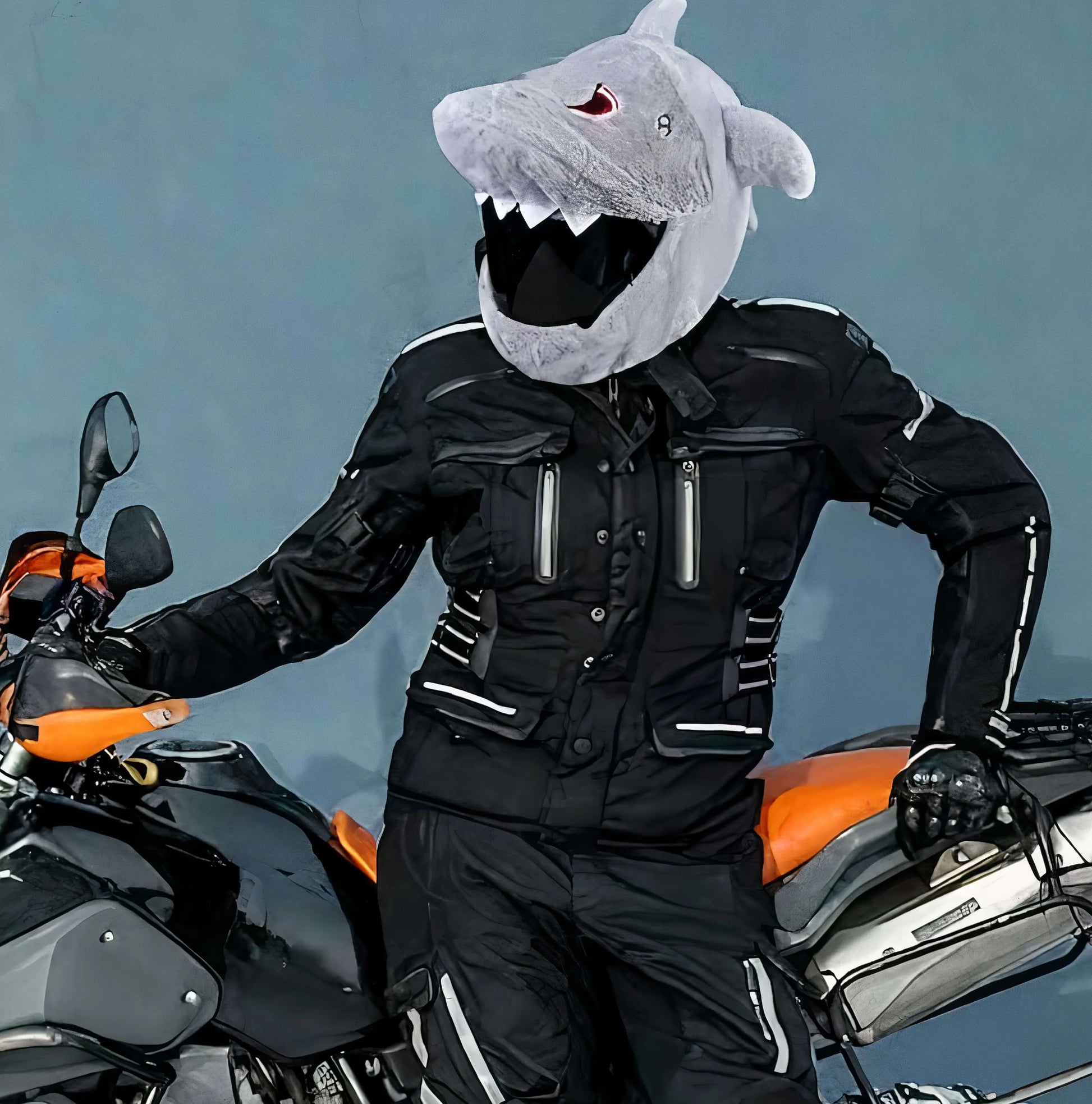 Shark helmet cover for helmets