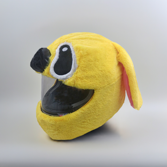 Funny helmet cover - Yellow Bunny
