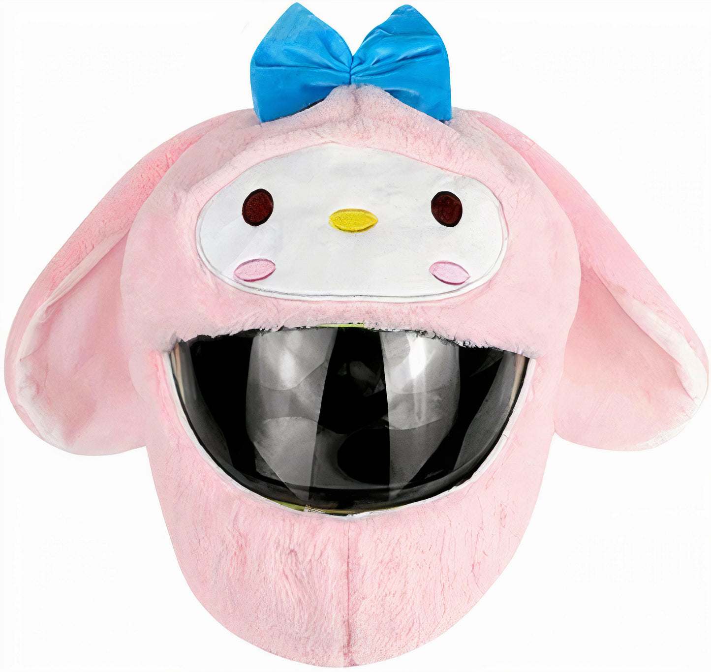 🐑 Funny helmet cover - Pink Sheep - Helmetcoverstore