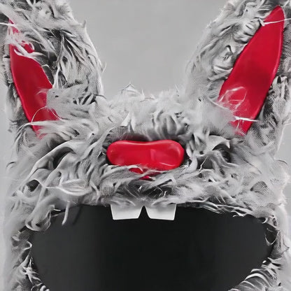 Evil Rabbit Motorcycle Helmet Cover