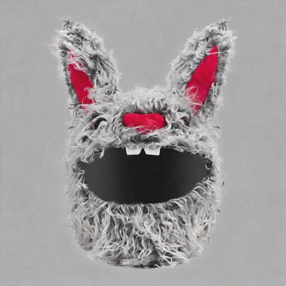 Evil Bunny Motorcycle Helmet Cover