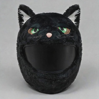 Cat Motorcycle Helmet Cover