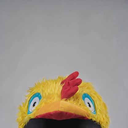 Crazy Bird Motorcycle Helmet Cover